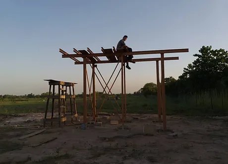 Project Gamjiyo irrigation work